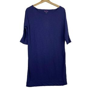Lilly Pulitzer Cassie Dress Sz S Mini‎ Dress 100% Pima Cotton Blue Resort Preppy